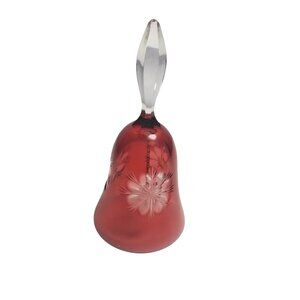 Caesar Crystal Bohemaie Red Bell